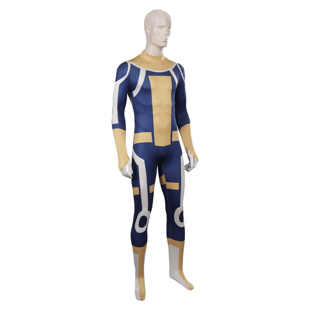 Invincible The Immortal Cosplay Costume Blue Party Carnival Jumpsuit Outfits - zzcosplay