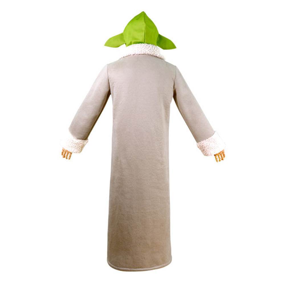 Baby Yoda Cosplay Costume Robe Hat Outfits Carnival Suit - zzcosplay