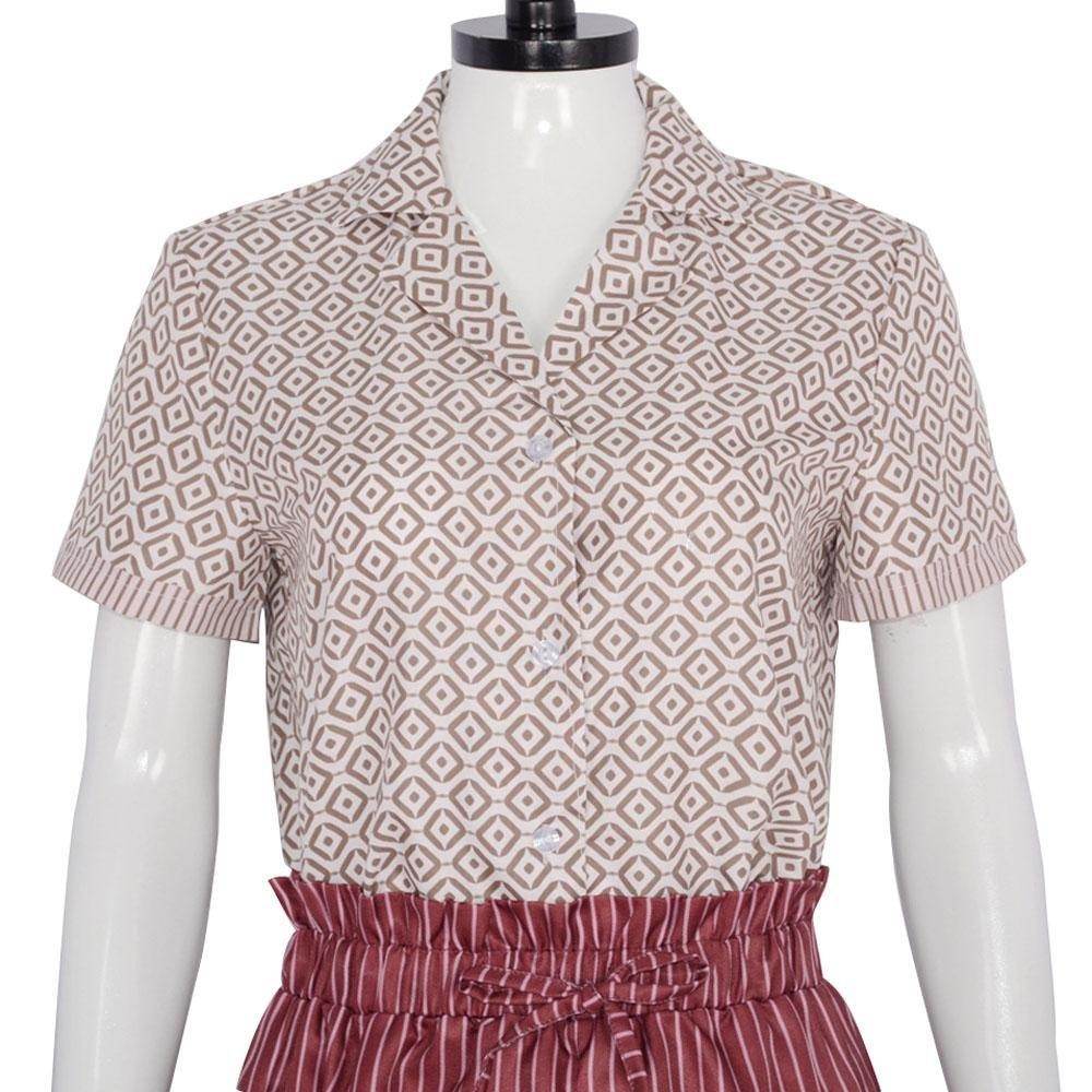 2024 Movie IF Bea Cosplay Costume Heroine Shirt and Trousers Set - zzcosplay