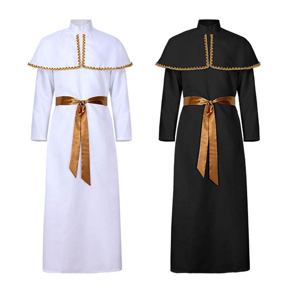 Men's Pope Costume Halloween Medieval Cosplay - zzcosplay