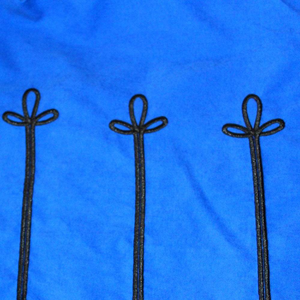 Men's Medieval Vintage Embroidered Button Jacket Outfits Carnival - zzcosplay