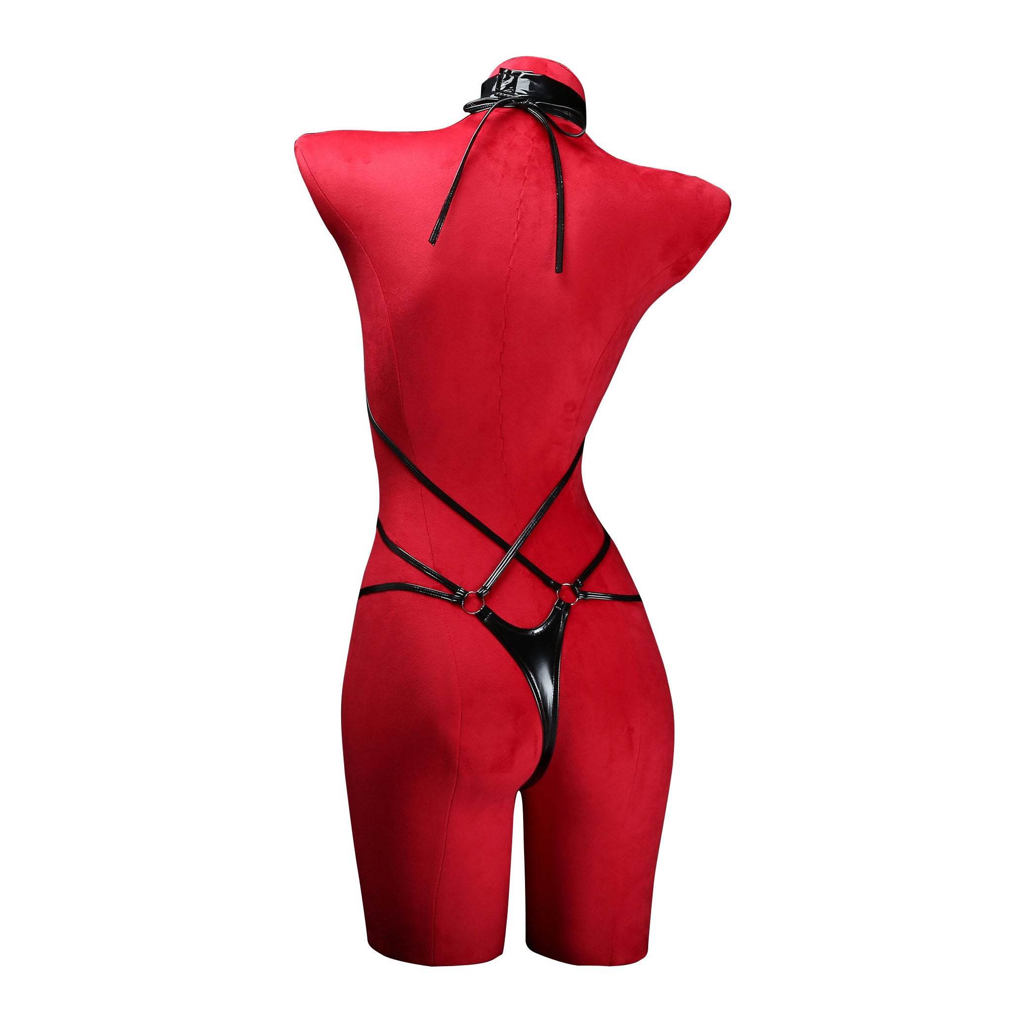 Sukumizu One-Piece Tie-Up Suit Costume - zzcosplay