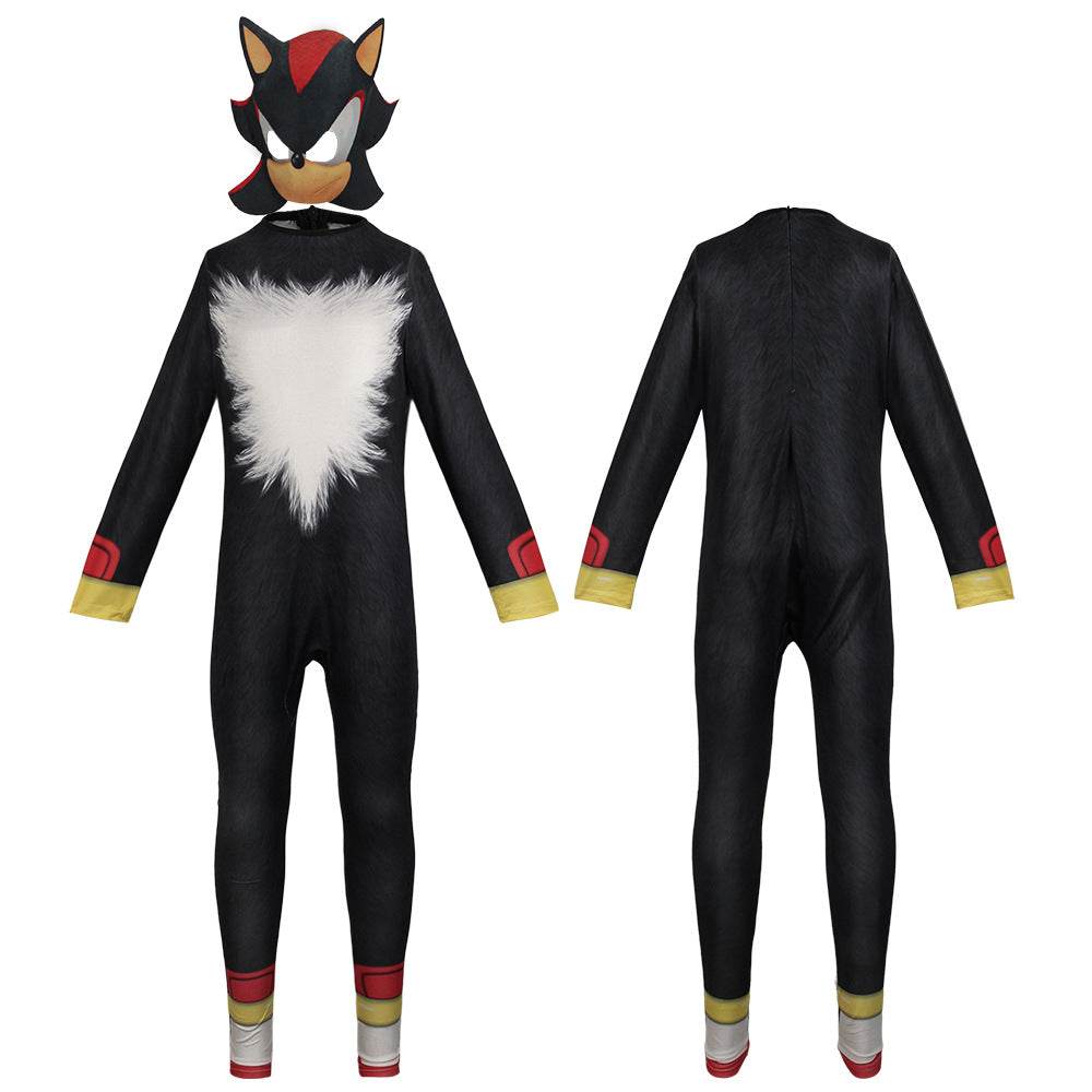 Sonic the Hedgehog Cosplay Costume Jumpsuit Kids Party Carnival - zzcosplay