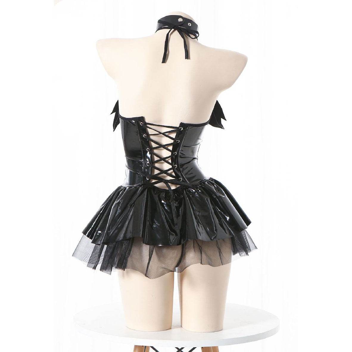 Witch Cosplay Costume Female Little Devil Perspective Skirt - zzcosplay