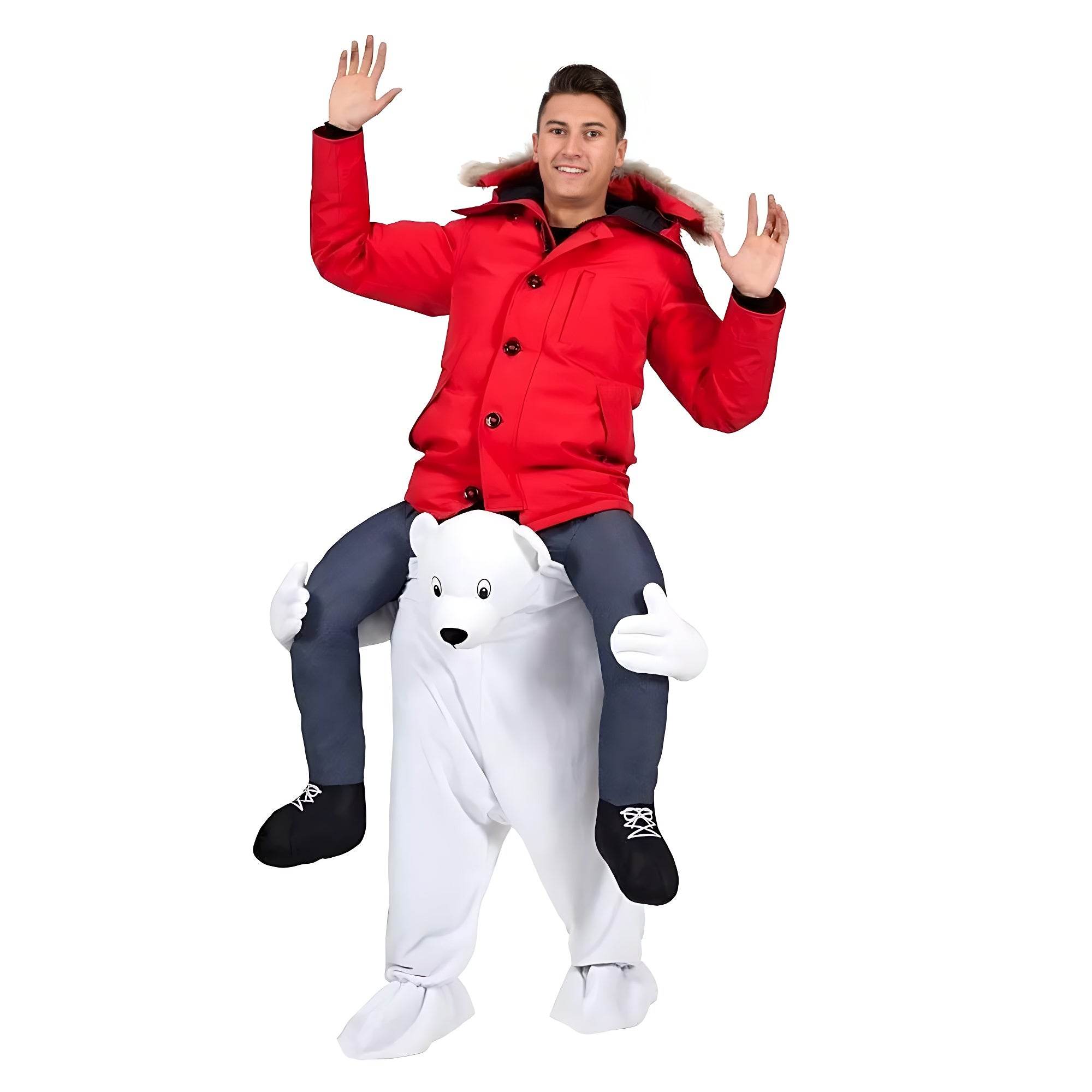 White Bear Pink Pig Rabbit Kangaroo Horse Funny Puppet Costumes - zzcosplay