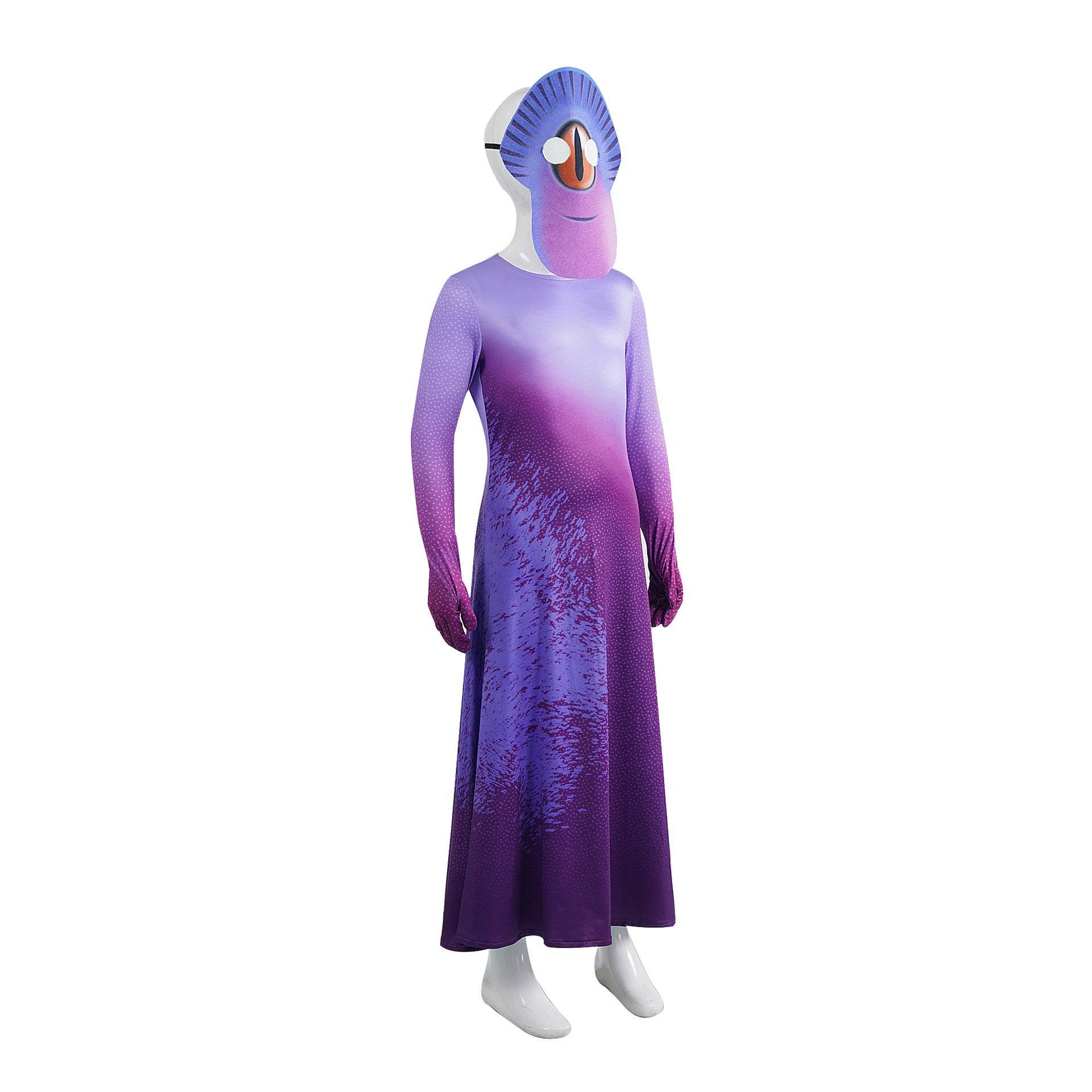 Alien blue fish tights bodysuit Alien earth commissioner Costume cosplay - zzcosplay