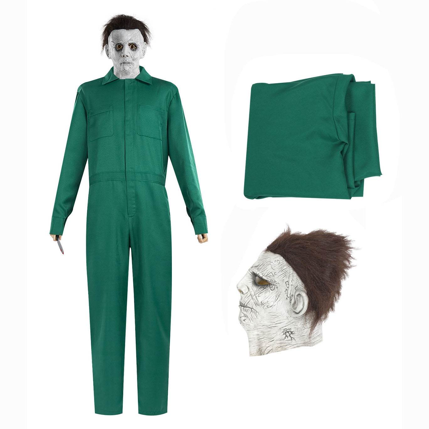 Halloween Michael Myers Costume Workwear Cosplay - zzcosplay