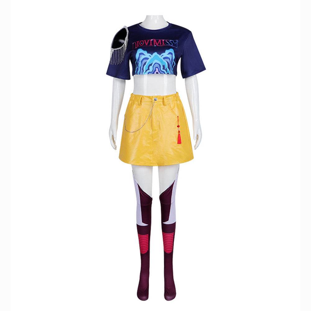 Kpop Rumi Mira Zoey Costume Movie TV Cosplay - zzcosplay