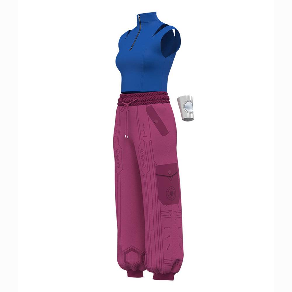 Zombies 4 Dawn of the Vampires Addison Wells Victor Nova Costume Halloween - zzcosplay