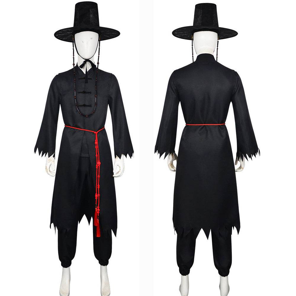 Kpop Demon Hunters Jinu Costume Cosplay Outfit Hat For Adult Man Halloween - zzcosplay