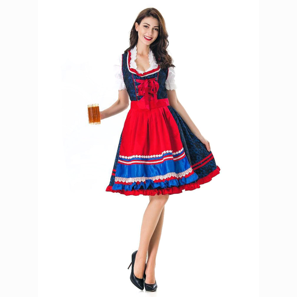 Oktoberfest Austrian Traditional Bavarian National German Beer Costume Halloween - ZZCOSPLAY