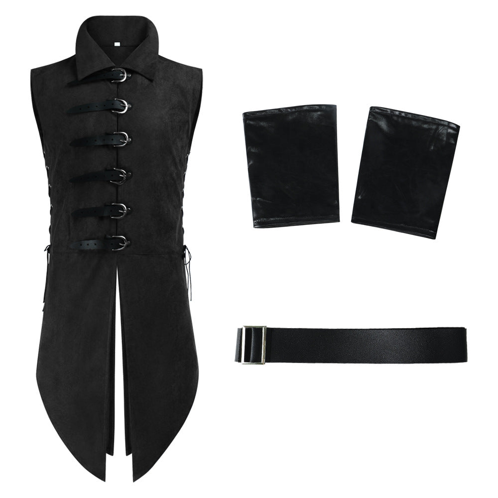 The Hobbit Elf King Vest Halloween Renaissance Cosplay Costume - ZZCOSPLAY