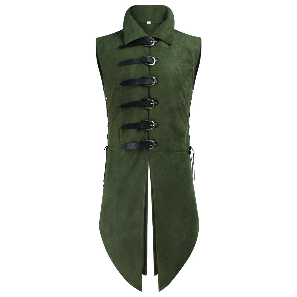 The Hobbit Elf King Vest Halloween Renaissance Cosplay Costume - ZZCOSPLAY