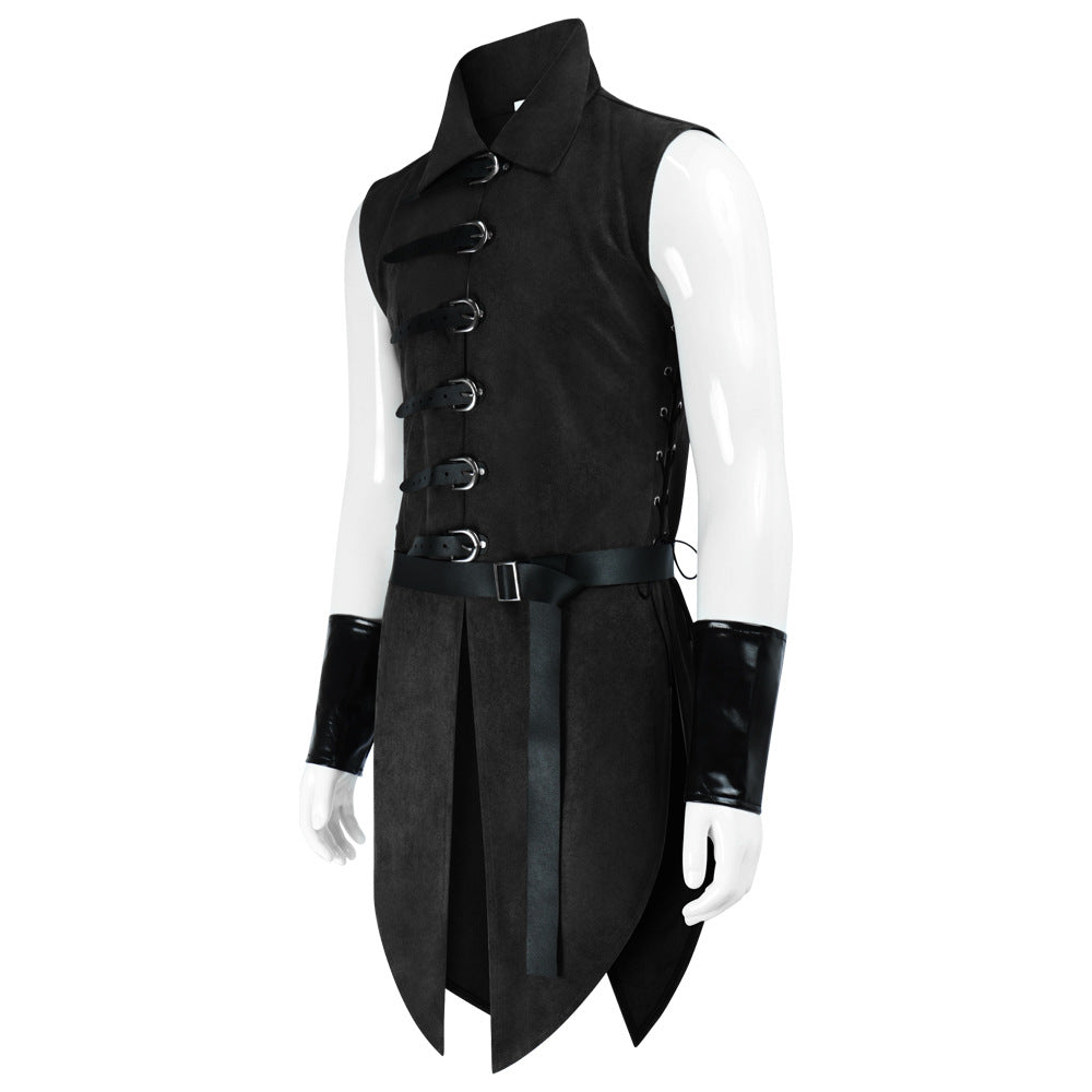 The Hobbit Elf King Vest Halloween Renaissance Cosplay Costume - ZZCOSPLAY