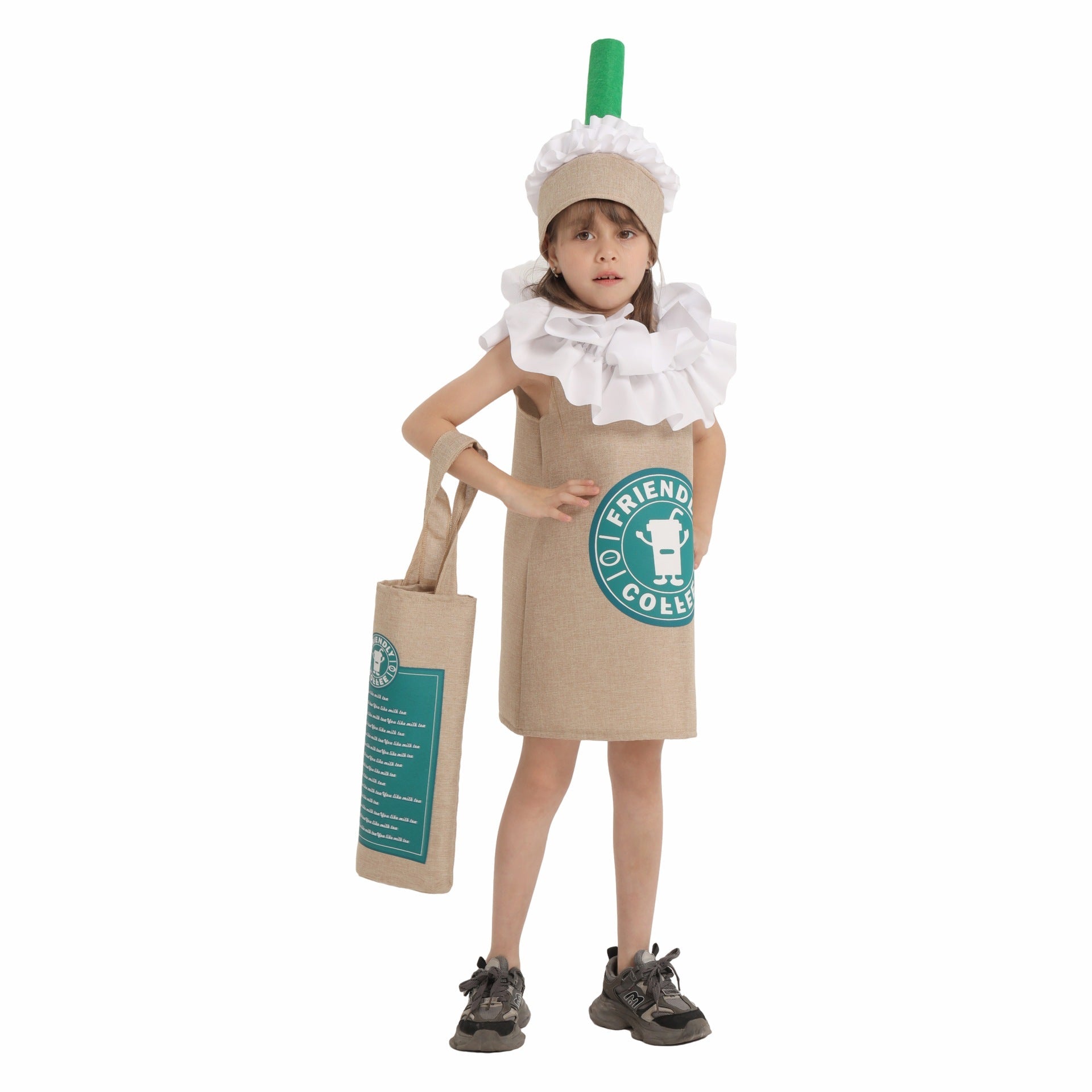 Frappuccino Coffee Costume - Kids - ZZCOSPLAY