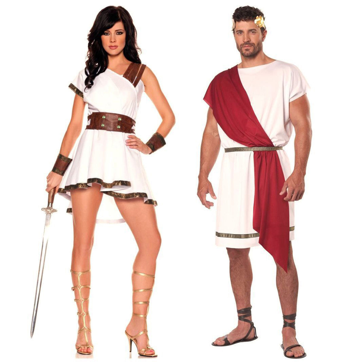 Indian Ancient Roman Greek King Missionary Warrior Costume Halloween - ZZCOSPLAY
