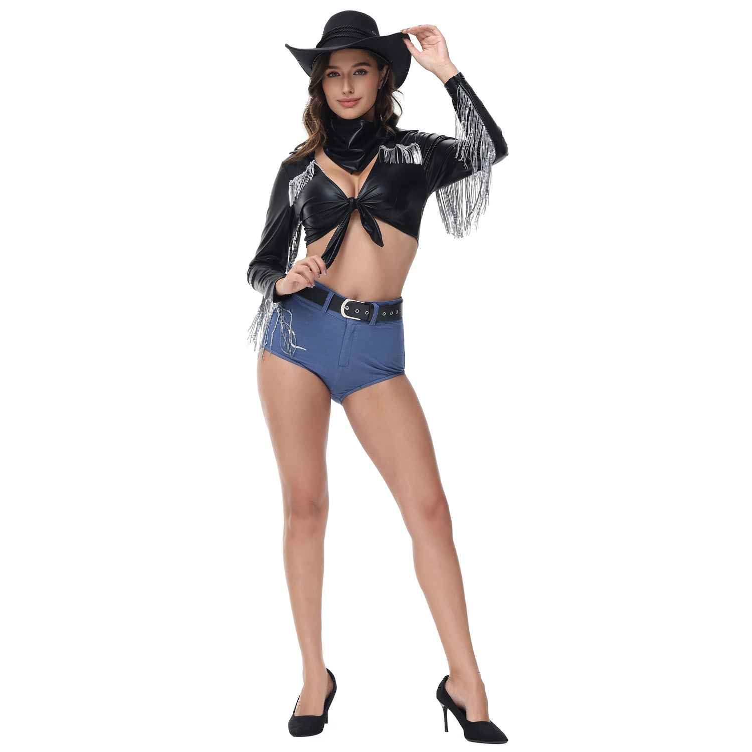 Ride It Out Cowgirl Costume Nightclub DS DJ Uniform