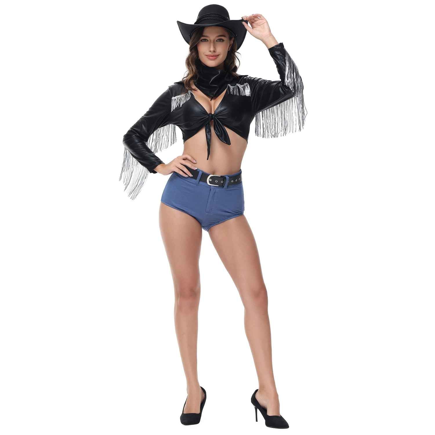 Ride It Out Cowgirl Costume Nightclub DS DJ Uniform
