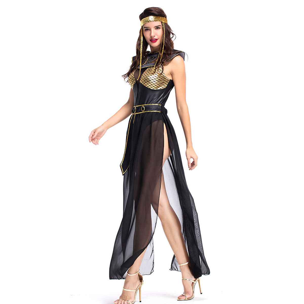 Pharaoh Costume Cleopatra Cosplay Halloween