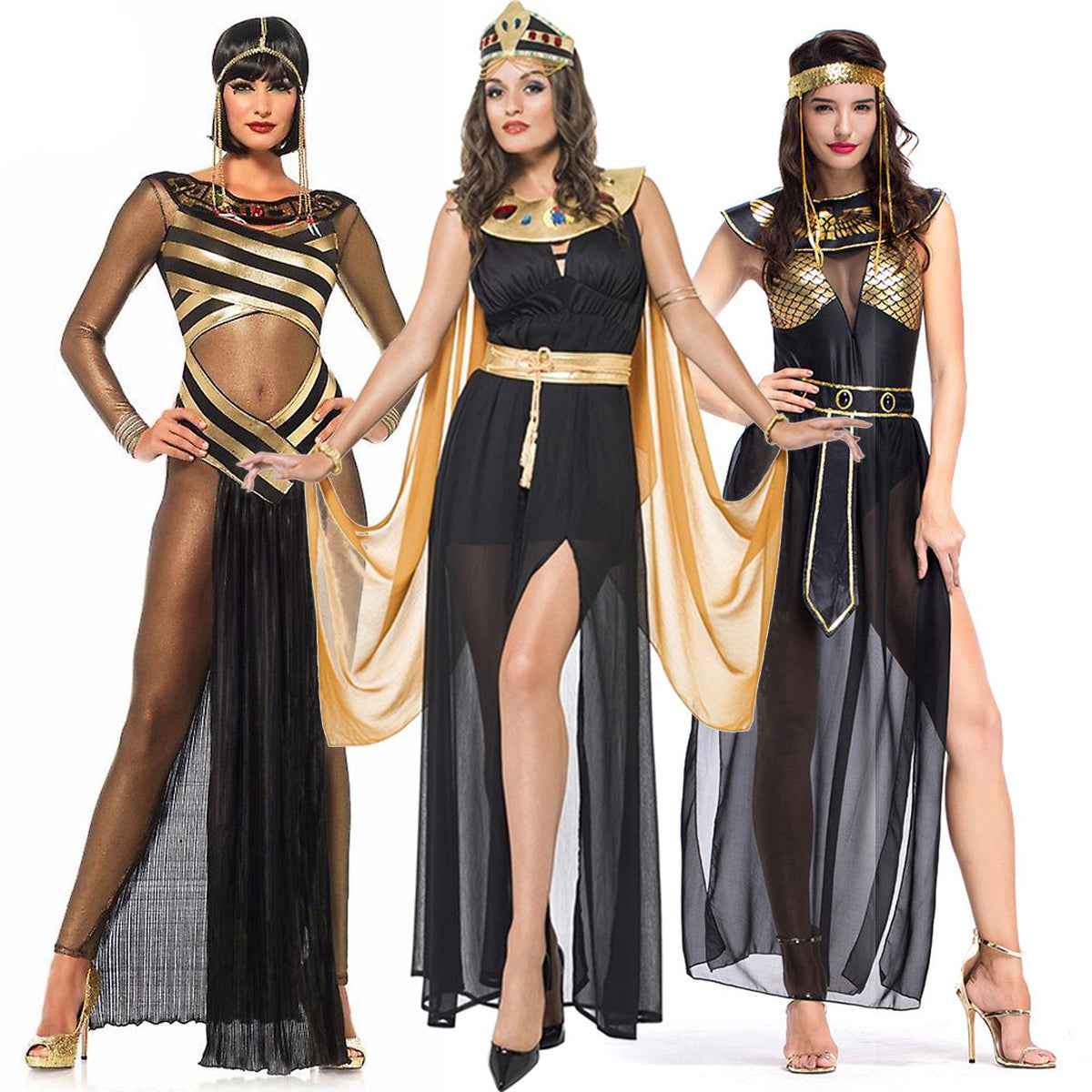 Pharaoh Costume Cleopatra Cosplay Halloween