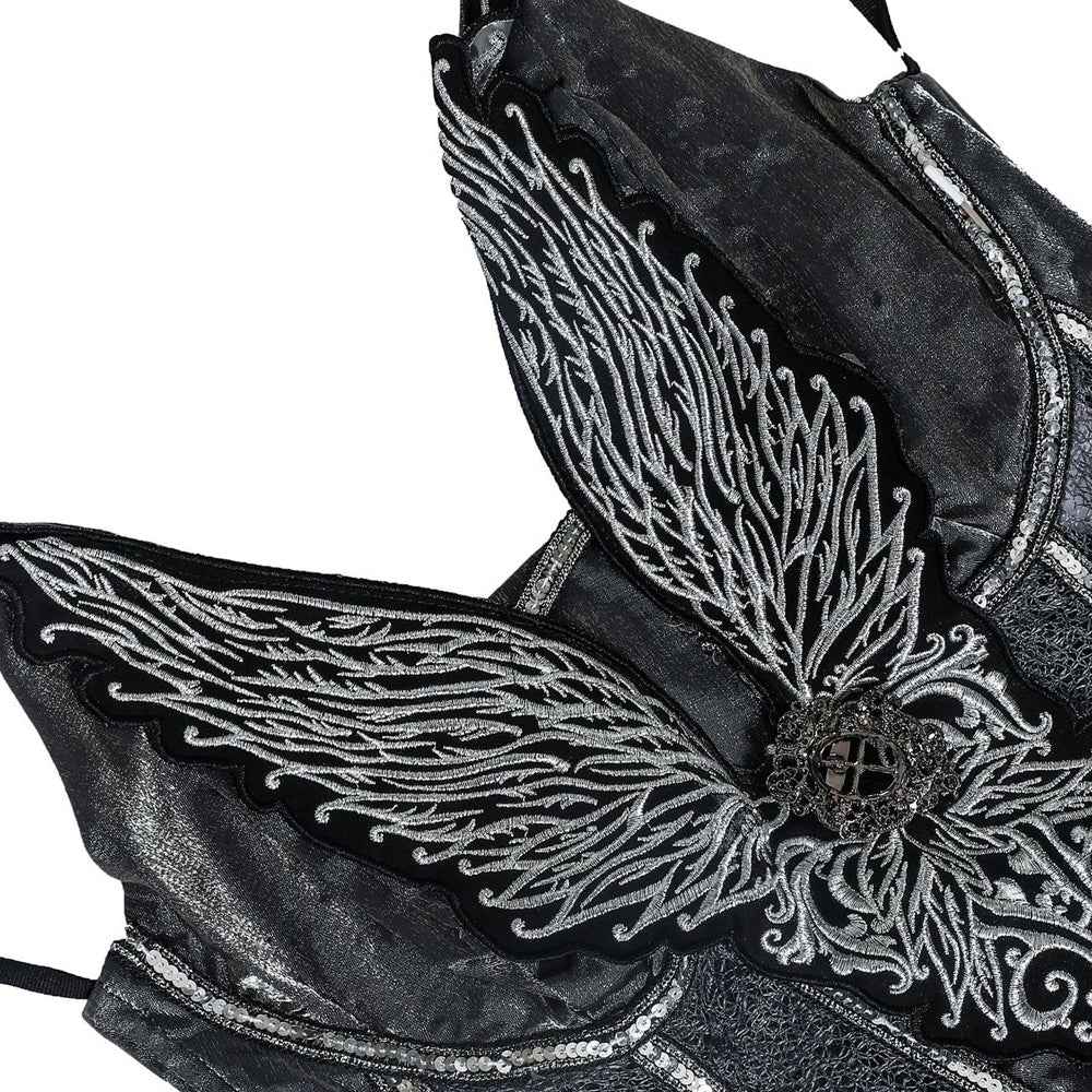 Deluxe Heavenly Angel Costume With Wing For Women