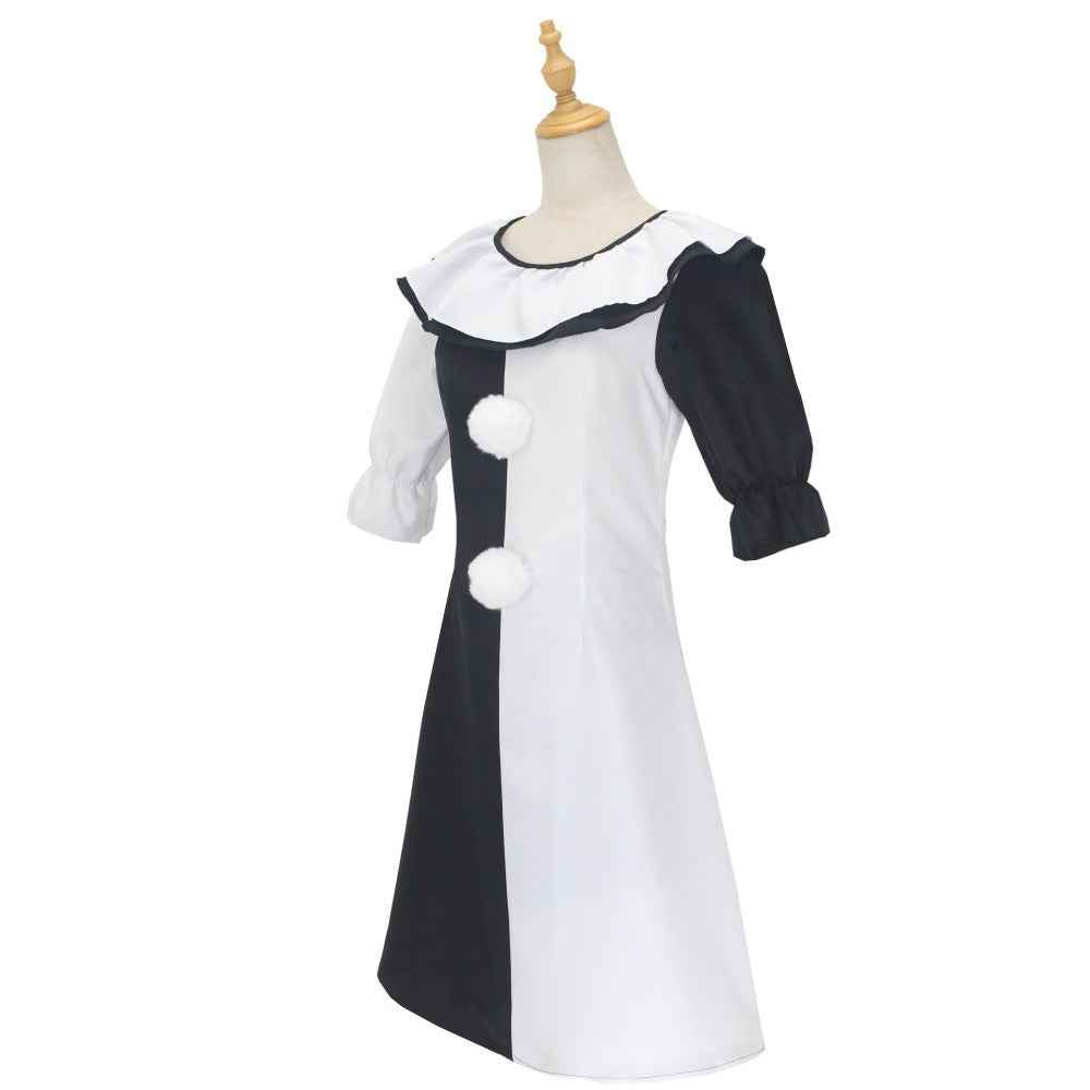 Art The Clown Dress Joker Costume Jumpsuit Halloween Terrifier Cosplay