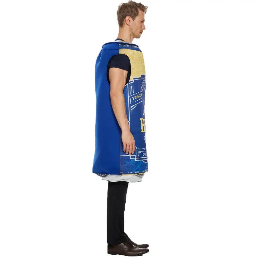 Adult cans beer bottle Oktoberfest Funny Novelty Halloween Cosplay Costume - zzcosplay