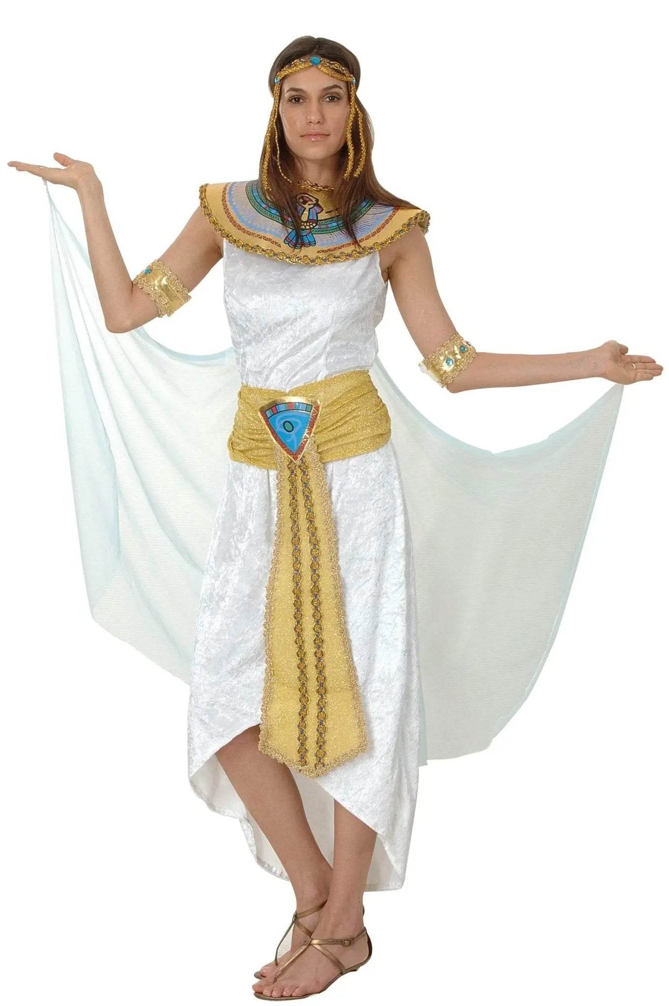 Ancient Greek Egypt Pharoah Egyptian Queen Role Play Cosplay Costume - zzcosplay
