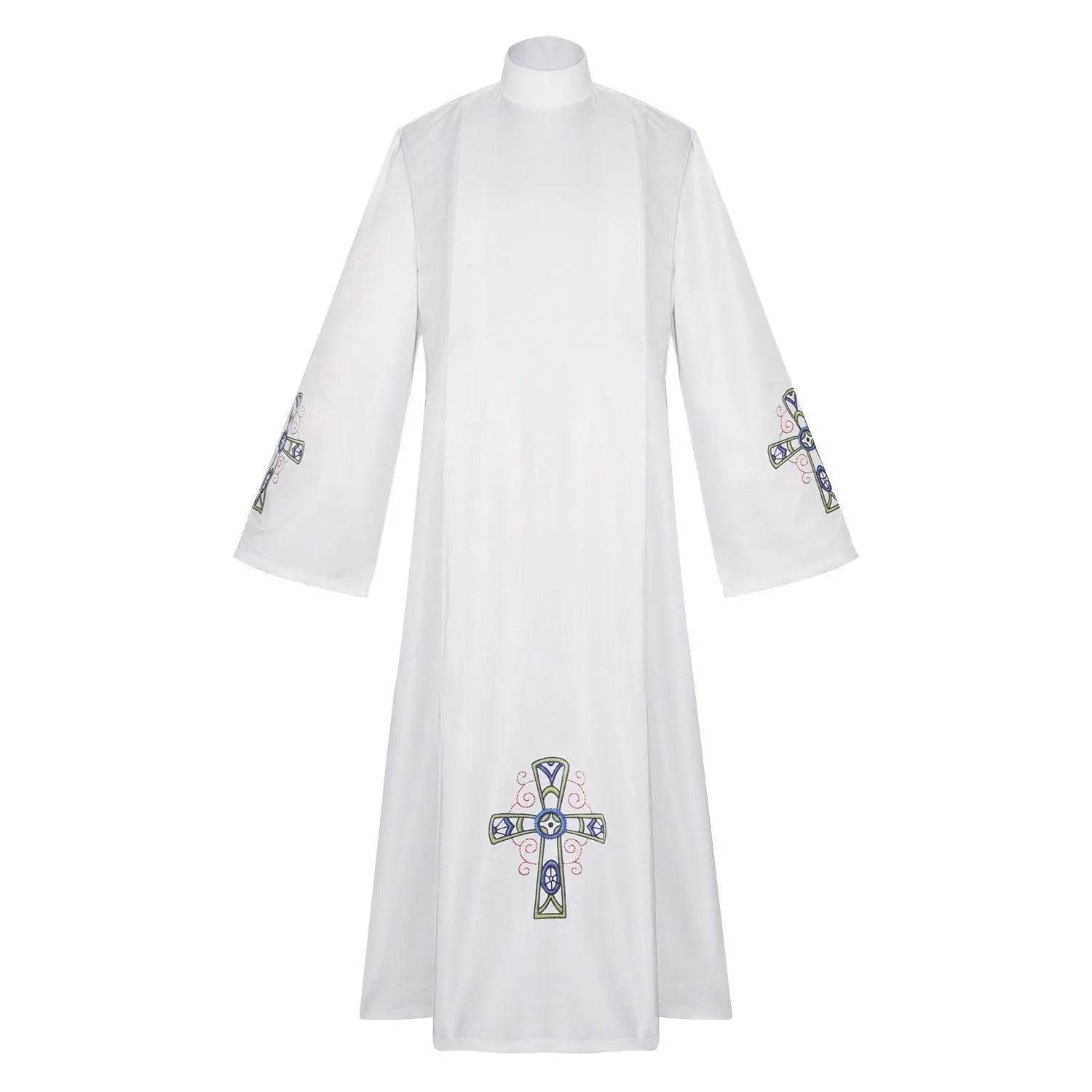 Blue Cross Priests Uniform Carnival Cosplay Costume For Adult - zzcosplay
