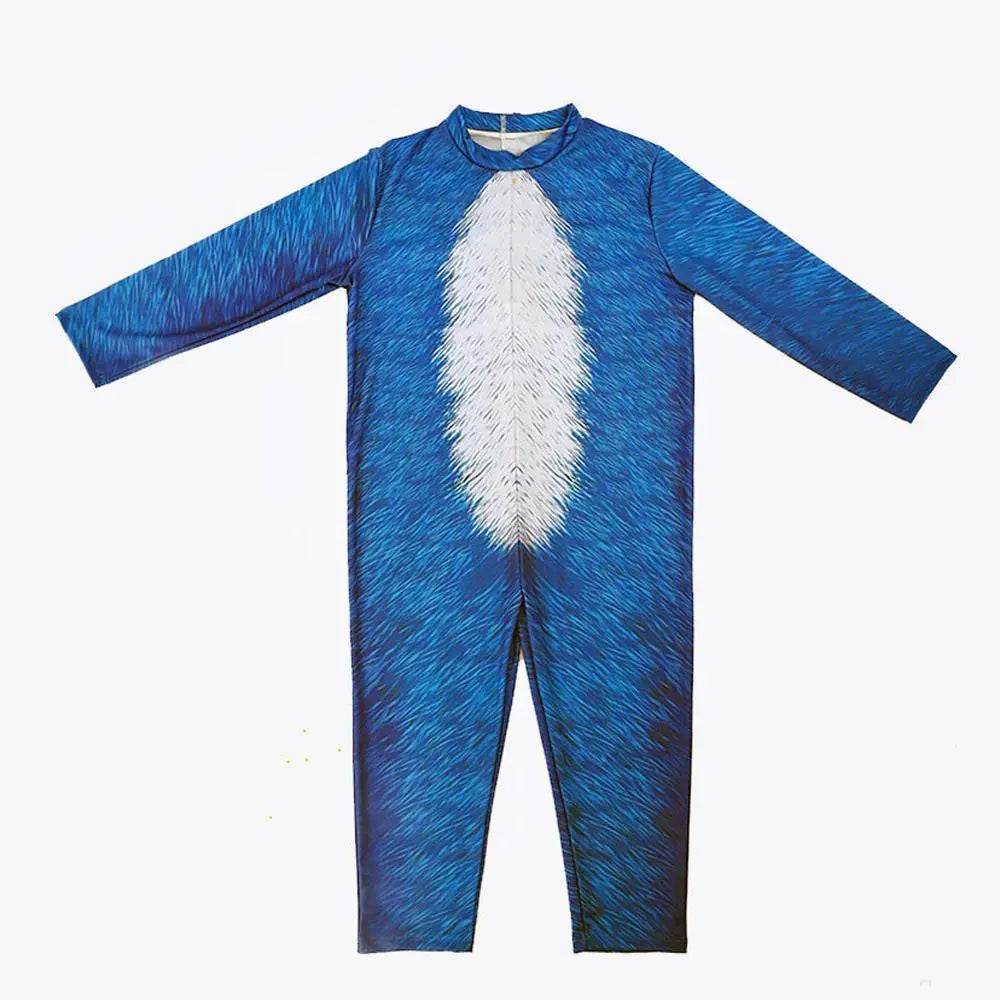 Deluxe Sonic 2 Movie Sonic Costume Kids - zzcosplay