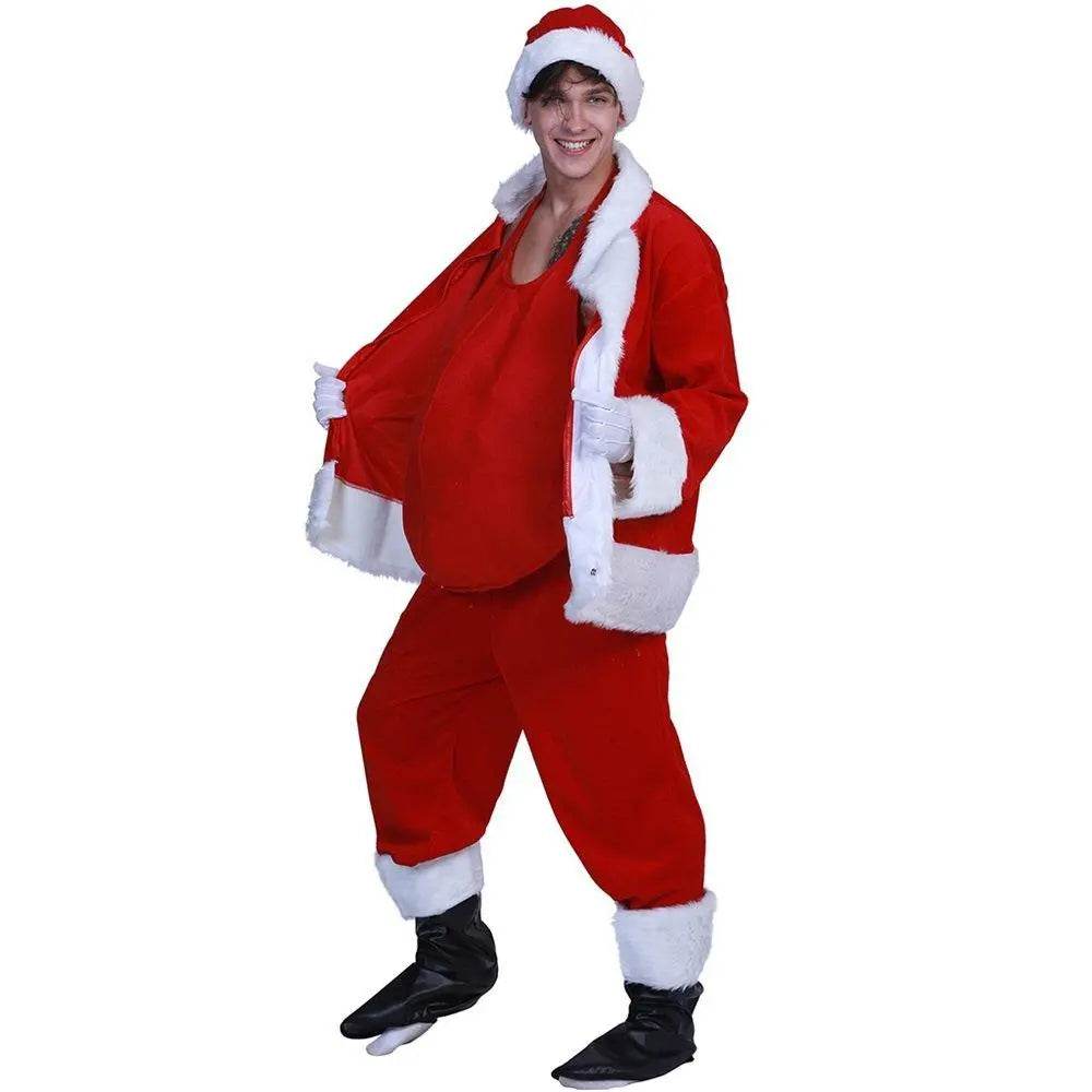 Christmas Costume Accessories Santa Claus Fake Belly Props Unisex - zzcosplay