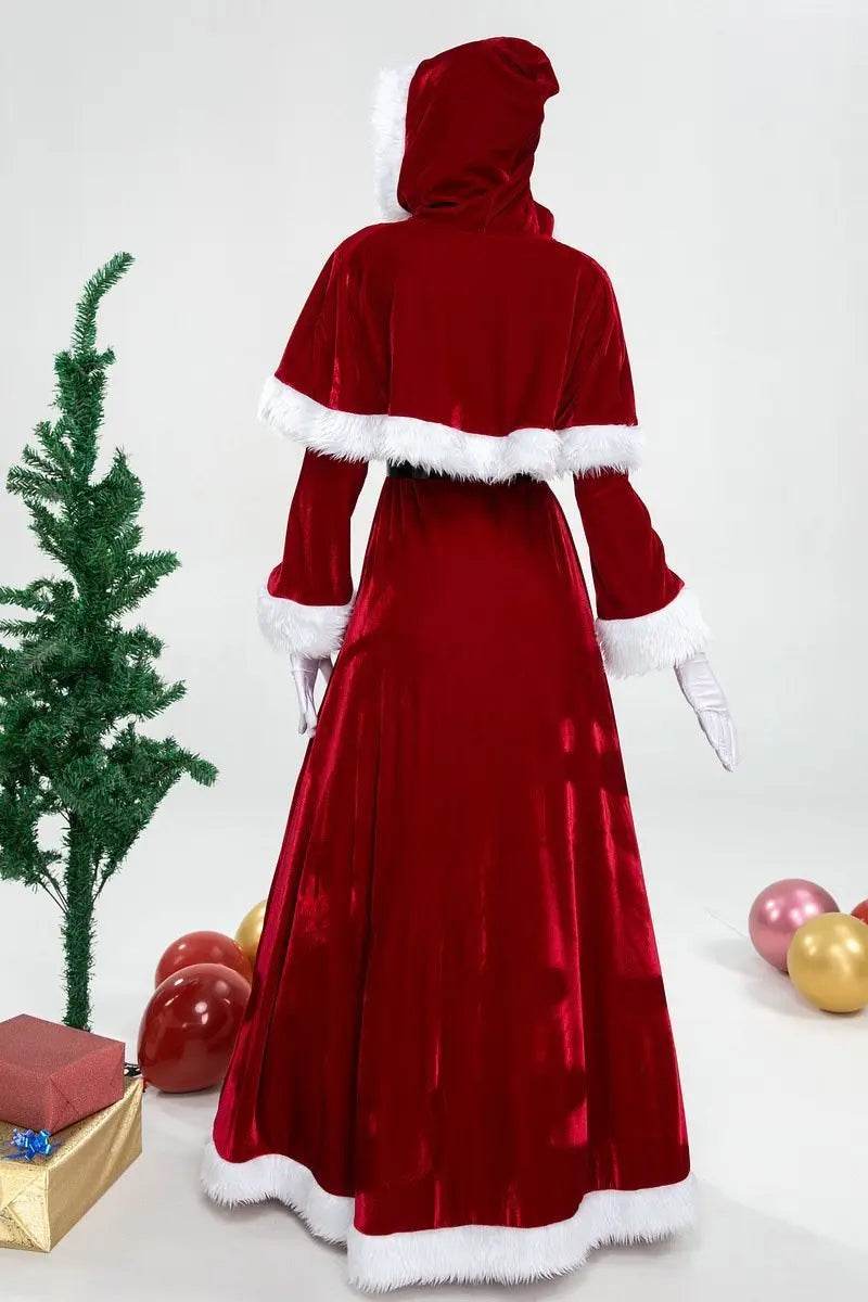 Christmas Costumes Christmas Queen Santa Claus Skirt Set - zzcosplay