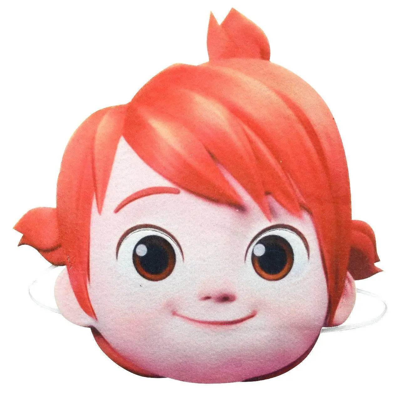 CocoMelon Halloween Costumes Girls Long Sleeve Dress with Mask - zzcosplay