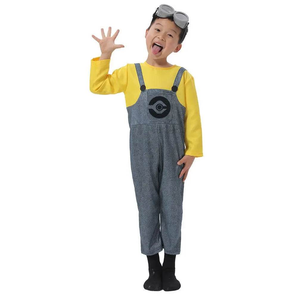 Despicable Me Minions Kids Children Cartoon Cosplay Costume Boys Girls - zzcosplay