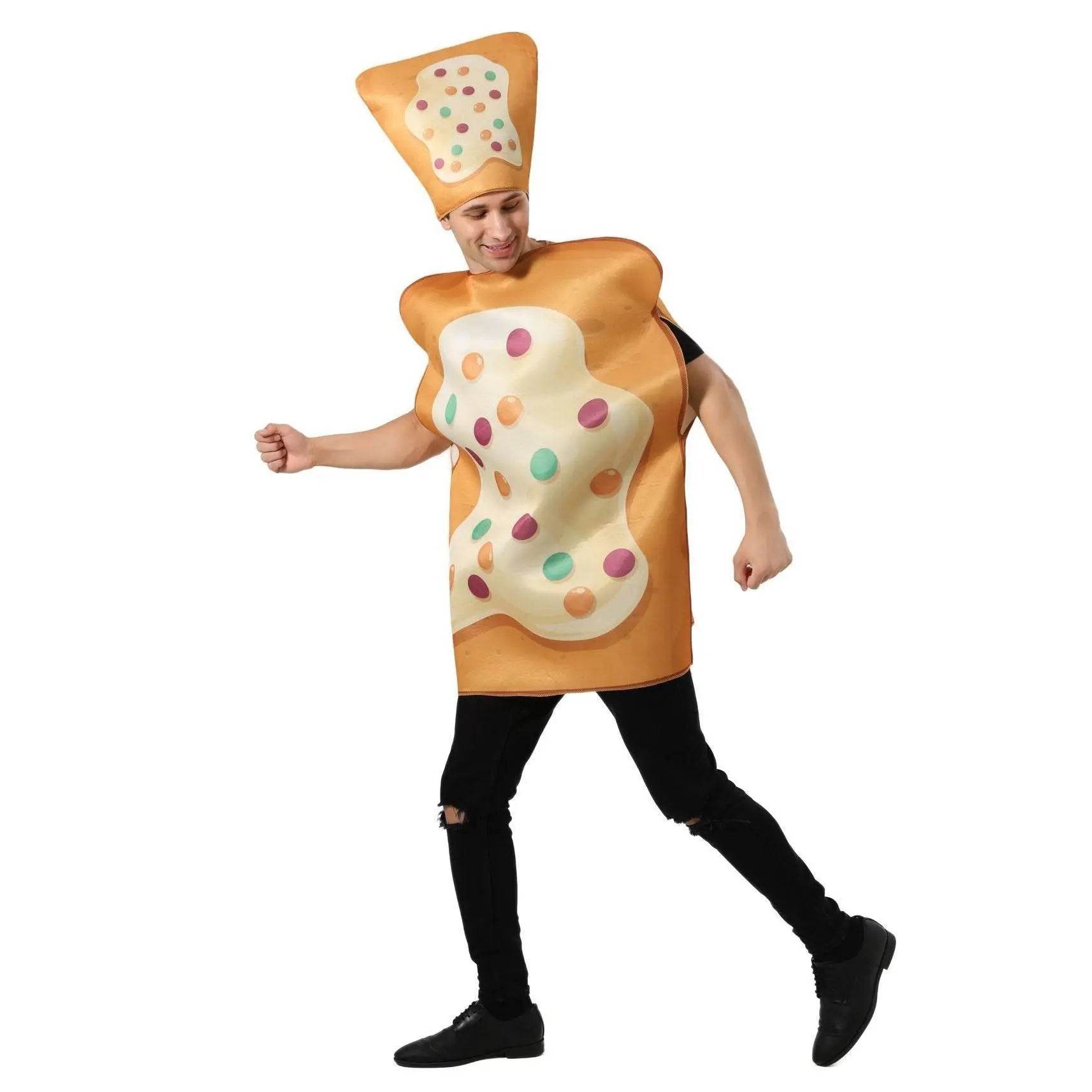 Food Egg bread Costume Halloween Outfits Party Carnival Cosplay - zzcosplay