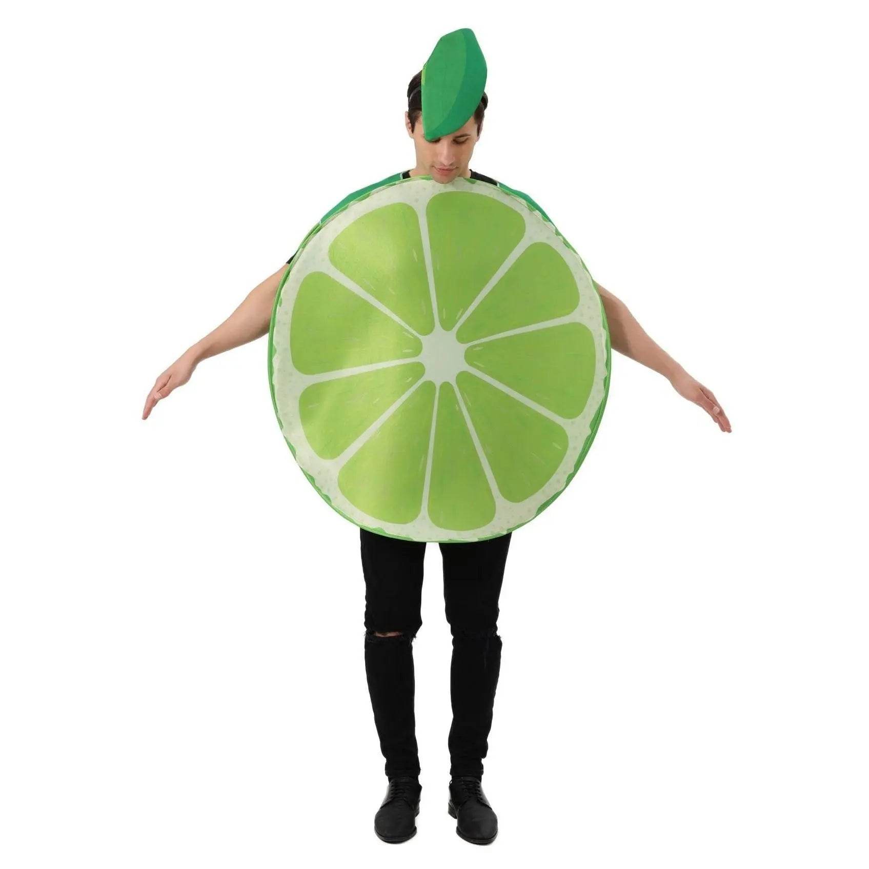Fruit lime Halloween Costume Outfits Party Carnival Cosplay - zzcosplay
