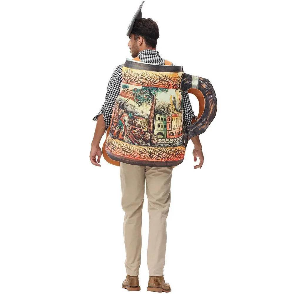 German Traditional Oktoberfest Outfit Mugs Funny Halloween Cosplay Costume For Adults - zzcosplay