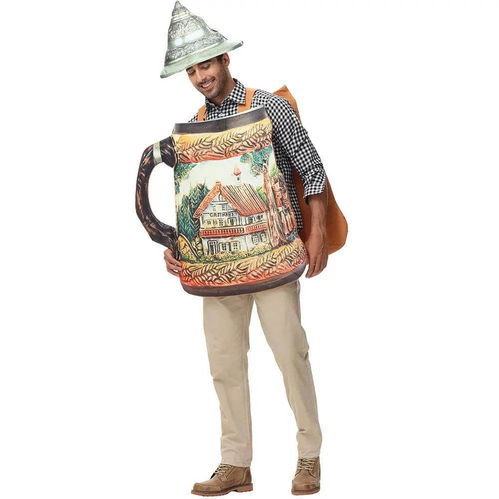 German Traditional Oktoberfest Outfit Mugs Funny Halloween Cosplay Costume For Adults - zzcosplay