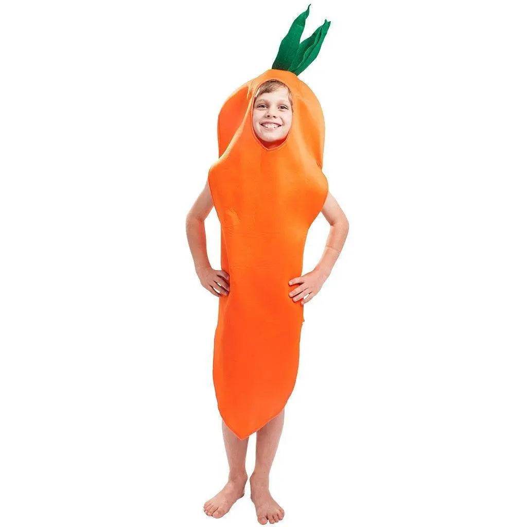 Halloween Carrot Carnival Vegetable Cosplay Christmas Costume for Kids - zzcosplay