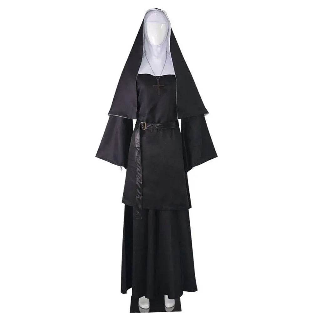 Halloween The ghost nun cosplay priest costume costumes - zzcosplay