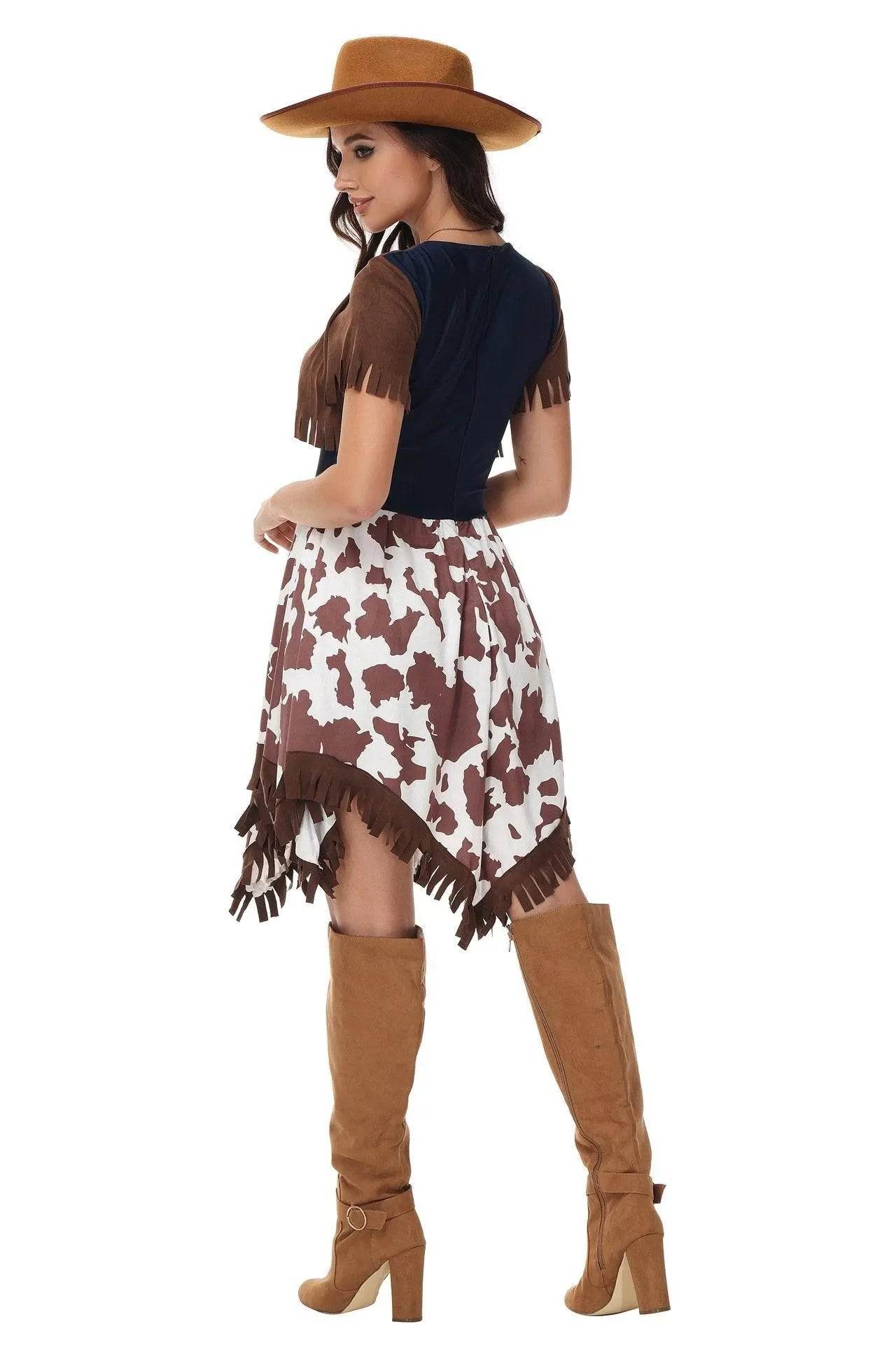 Halloween cosplay Adult retro 70s disco Hippie Fancy Dress Costume - zzcosplay