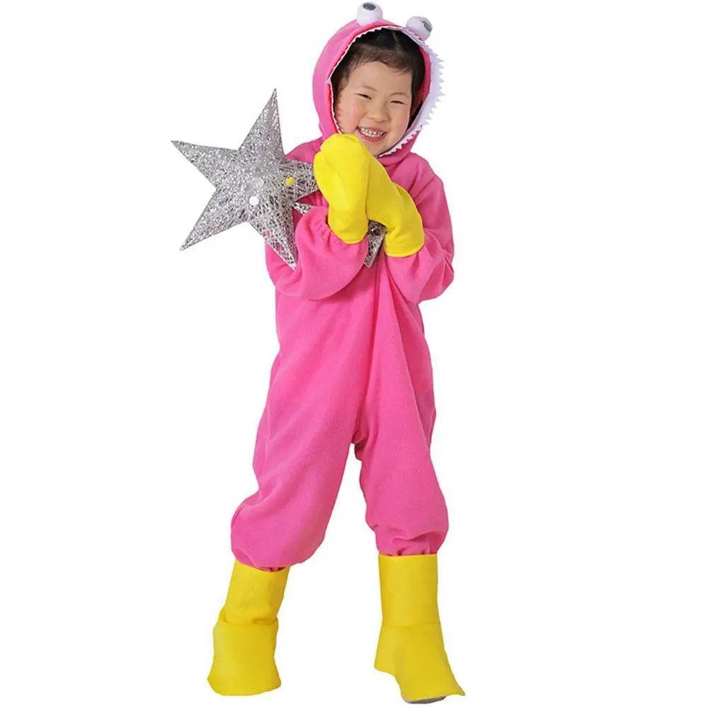 Huggy-Wuggy Cosplay Costume Poppy-Playtime Jumpsuit Onesie Halloween Outfit for Kids Boys Girls - zzcosplay