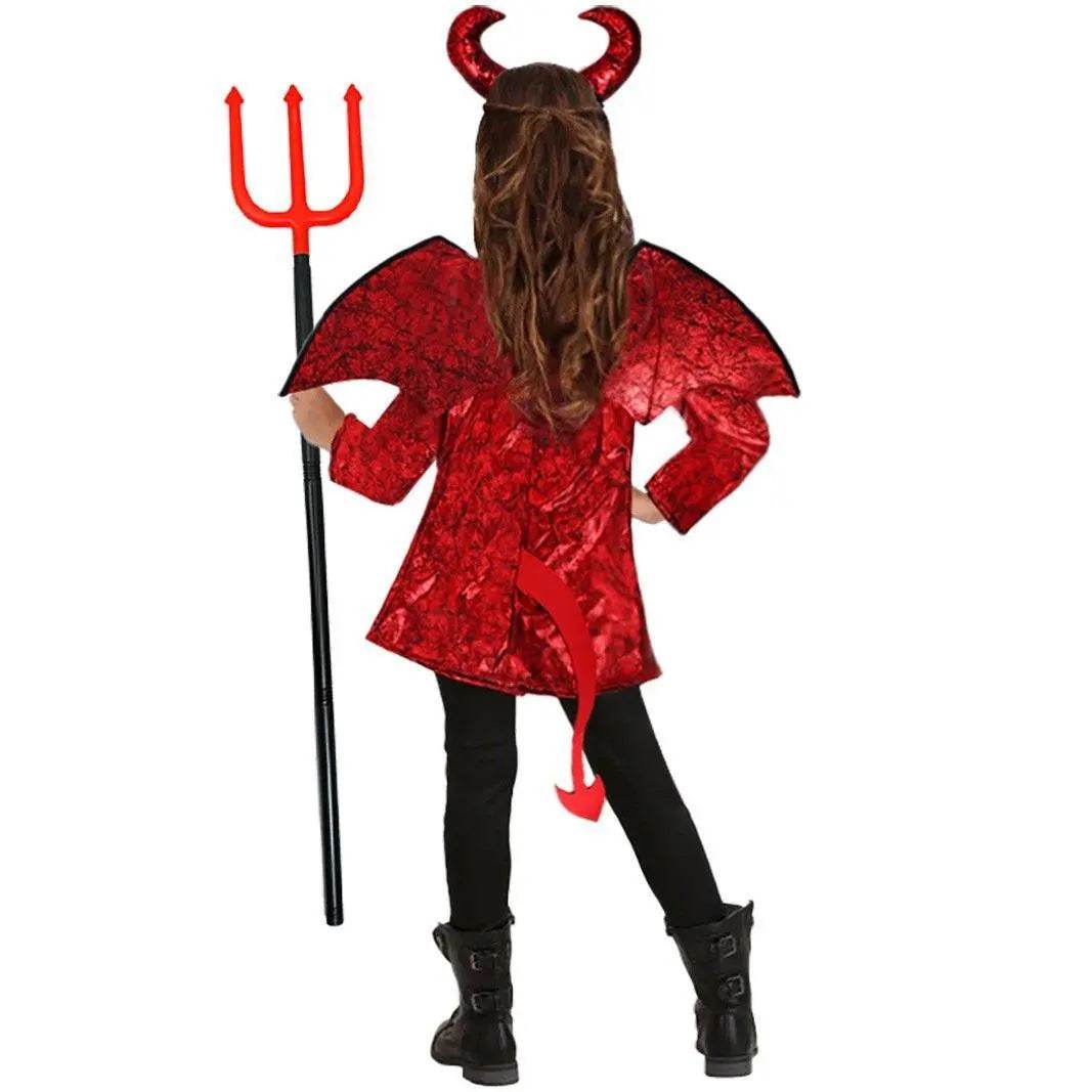 Kid's Punk Style Little Devil Costume Halloween Stage Cosplay - zzcosplay