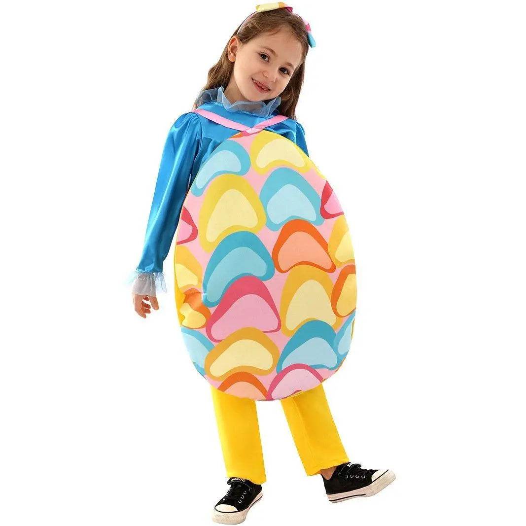 Kids Child Easter eggs Cosplay Halloween Grad Costume - zzcosplay