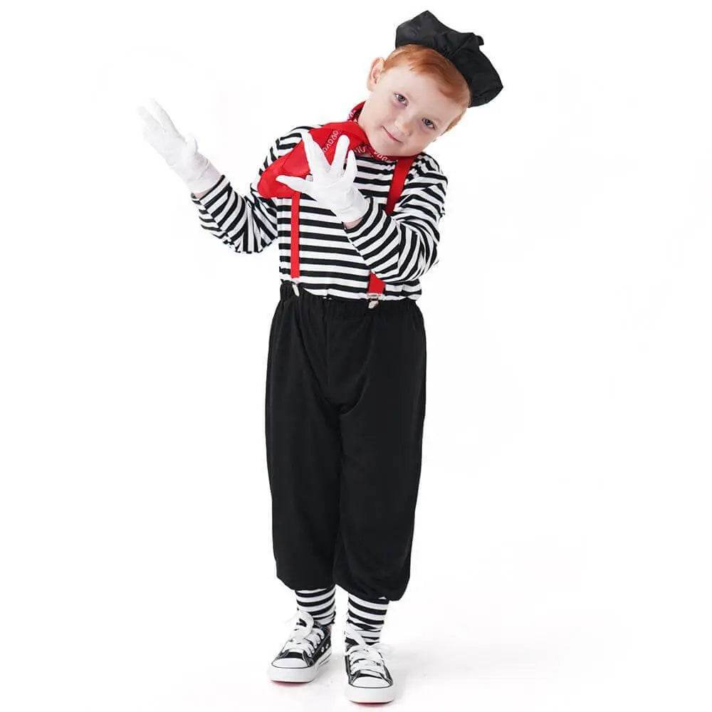 Kids Clown Cosplay Costume for Halloween Stage play - zzcosplay