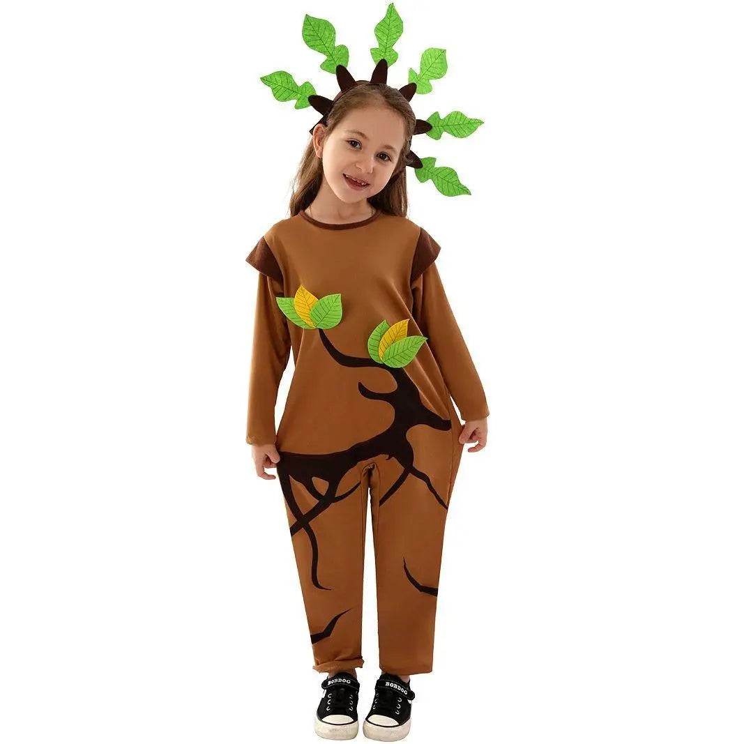 Kids easter plant tree Funny Novelty Halloween Cosplay Party Costume - zzcosplay