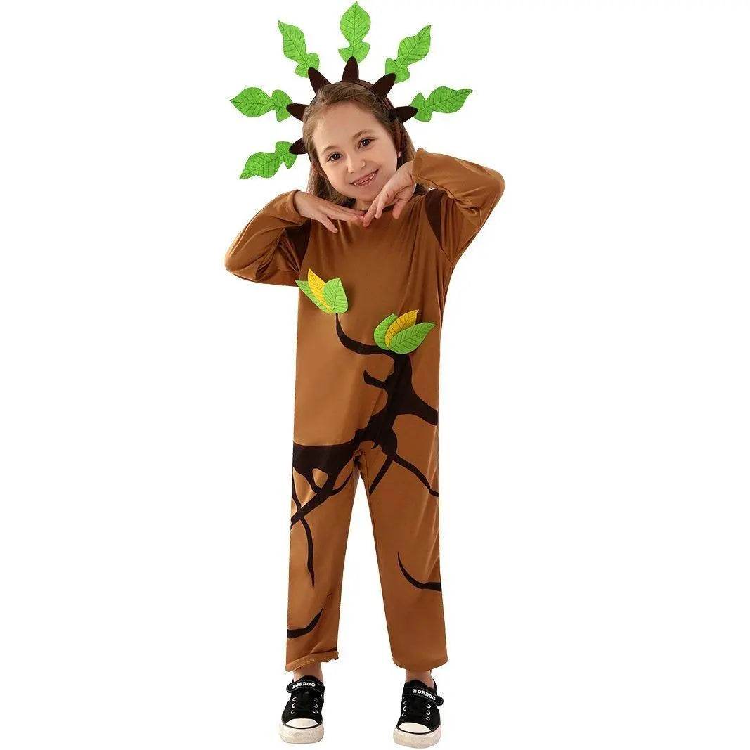 Kids easter plant tree Funny Novelty Halloween Cosplay Party Costume - zzcosplay