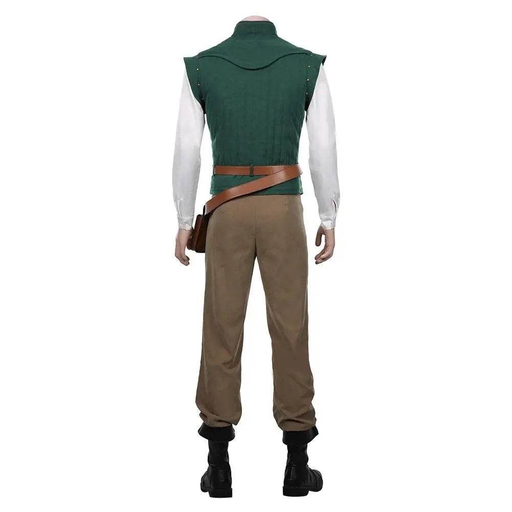 Men Tangled-Flynn Rider Cosplay Costume Vest Shirt Outfits Halloween Carnival Suit - zzcosplay