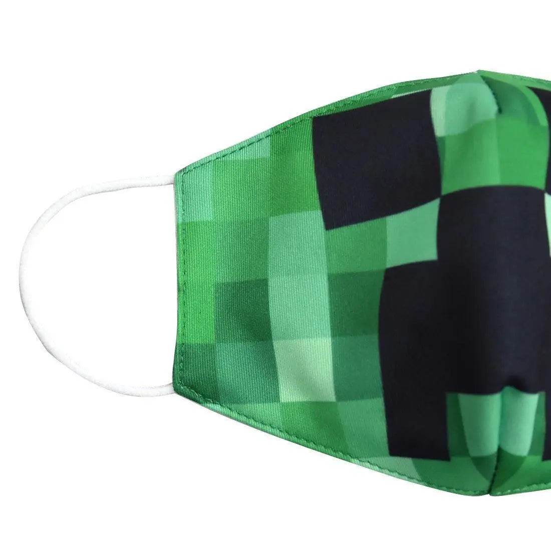 Minecraft Boys Mask Dust Respirator Washable Reusable Masks Kids Face Mouth Muffle Anime Mask - zzcosplay