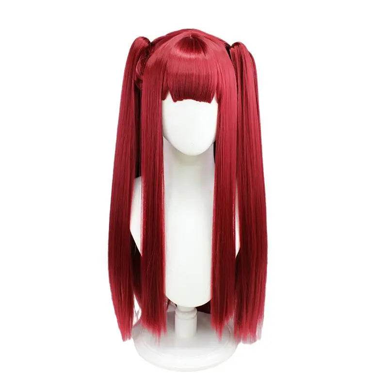 My Dress-Up Darling Cosplay Costume Marin Kitagawa Anime Wig Long Red Wig for Party - zzcosplay